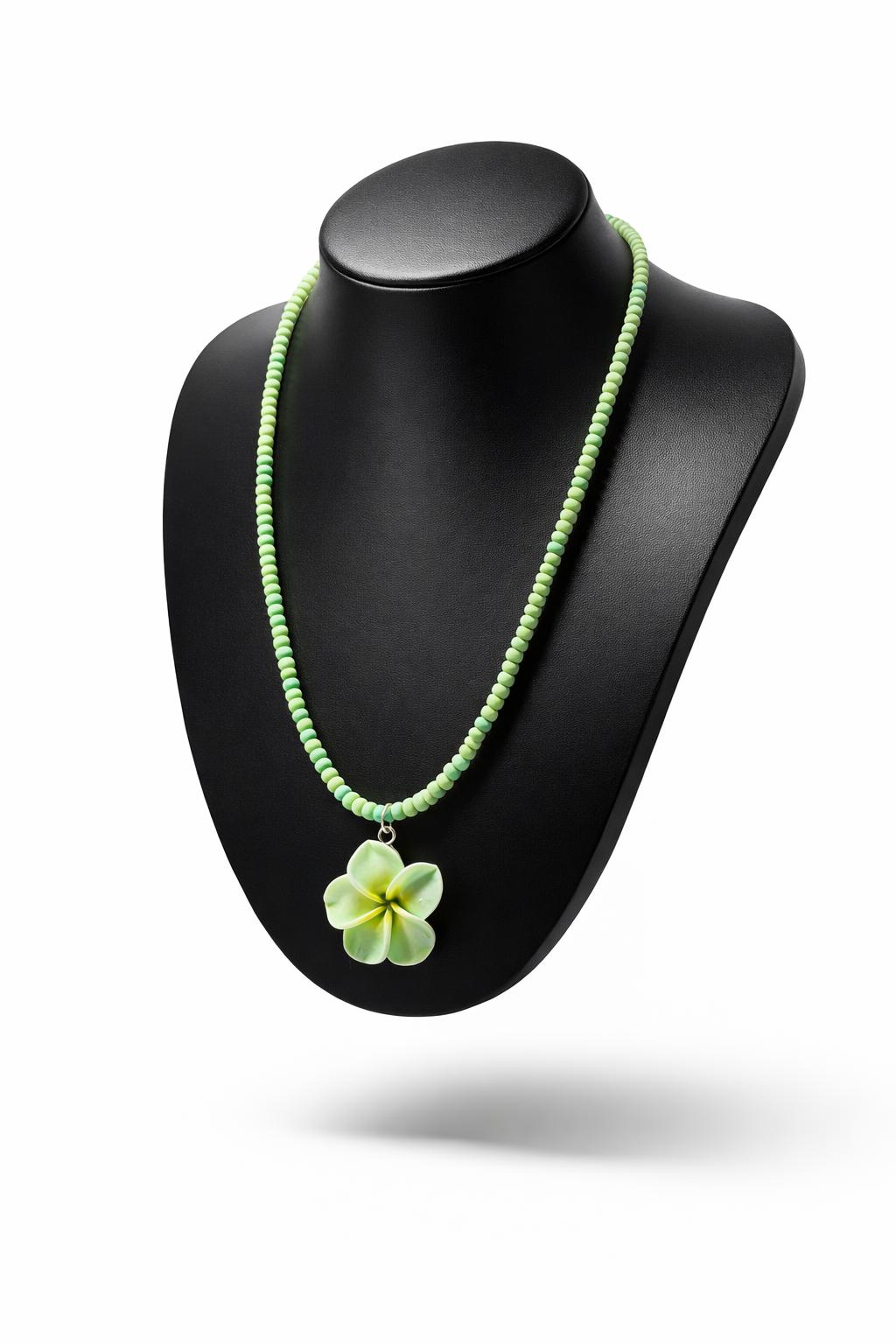 Blumen Halskette – minimalistischer Sommer Schmuck